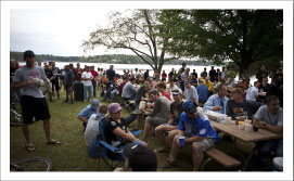 Triple Trail 2010 after ride chilli Triple Trail 2010 Group Chilli Fest